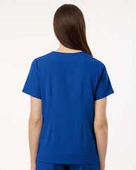 Jaanuu Women's Rhena Essential 1-Pocket Scrub V-Neck Top W10001