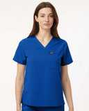 Jaanuu Women's Rhena Essential 1-Pocket Scrub V-Neck Top W10001