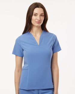 Women's Calix Fit & Flare Scrub V-Neck Top Women's Calix Fit & Flare Scrub V-Neck Top