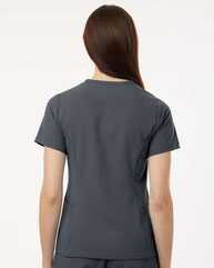 Women's Calix Fit & Flare Scrub V-Neck Top
