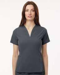 Women's Calix Fit & Flare Scrub V-Neck Top