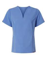 Women's Calix Fit & Flare Scrub V-Neck Top