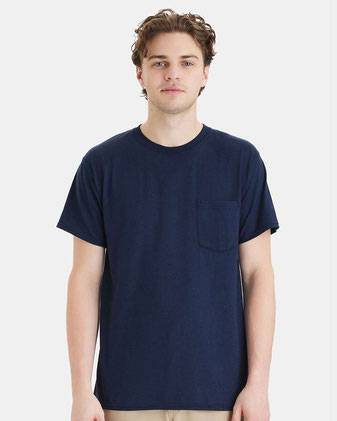 Hanes Workwear Pocket T-Shirt W110