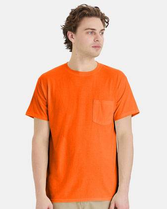 Hanes Workwear Pocket T-Shirt W110