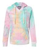 Women’s Courtney Burnout V-Notch Hooded Sweatshirt