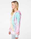 Women’s Courtney Burnout V-Notch Hooded Sweatshirt