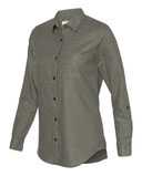 Women’s Vintage Brushed Flannel Solid Shirt