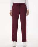 Women's Xenos Essential Knit-Waist Scrub Pants - Petite Sizes
