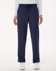 Women's Xenos Essential Knit-Waist Scrub Pants - Petite Sizes