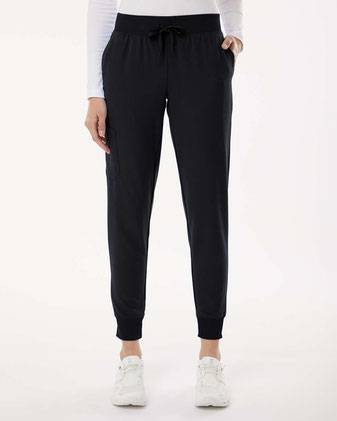 Women's Silex Knit-Waist Scrub Joggers - Petite Sizes