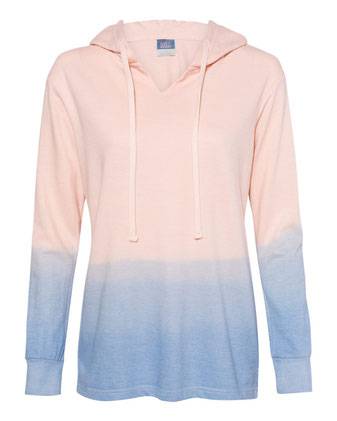 MV Sport Women's French Terry Ombré Hooded Sweatshirt W20158