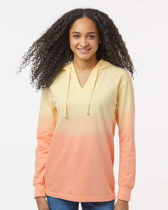 MV Sport Women's French Terry Ombré Hooded Sweatshirt W20158