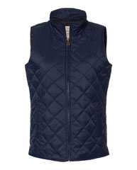 Women's Vintage Diamond Quilted Vest