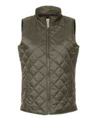 Women's Vintage Diamond Quilted Vest