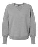MV Sport Women's Sueded Fleece Crewneck Sweatshirt W22712