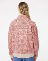 Women's Sueded Fleece Quarter-Zip Sweatshirt