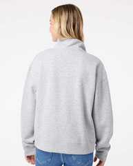 Women's Sueded Fleece Quarter-Zip Sweatshirt