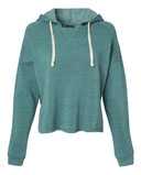 MV Sport Women's Angel Fleece Crop Hooded Sweatshirt W23101