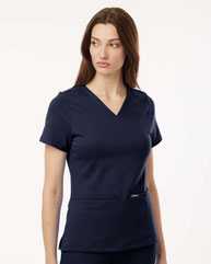 Women's Cesi Ultrasoft Scrub V-Neck Top