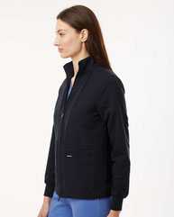 Women's Ceri Essential Full-Zip 6-Pocket Scrub Jacket
