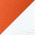Deep Orange/ White