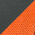 Charcoal/ Neon Orange
