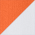 Deep Orange/ White