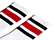 White/ Black/ Red
